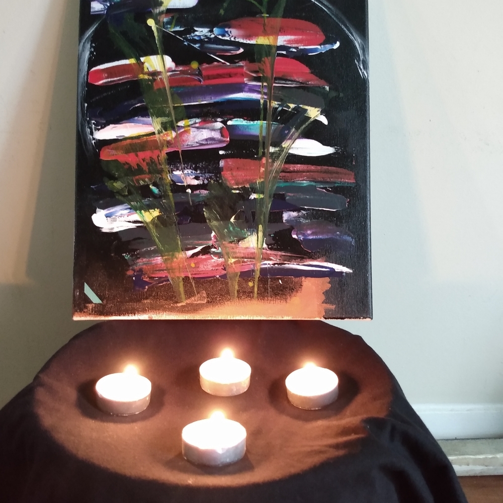 Abstract painting home made